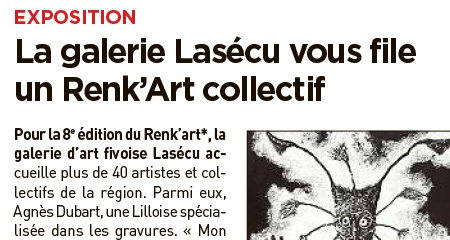 La galerie Lasécu vous file un Renk’Art collectif
