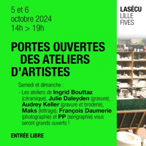 Portes Ouvertes des Ateliers d'Artistes